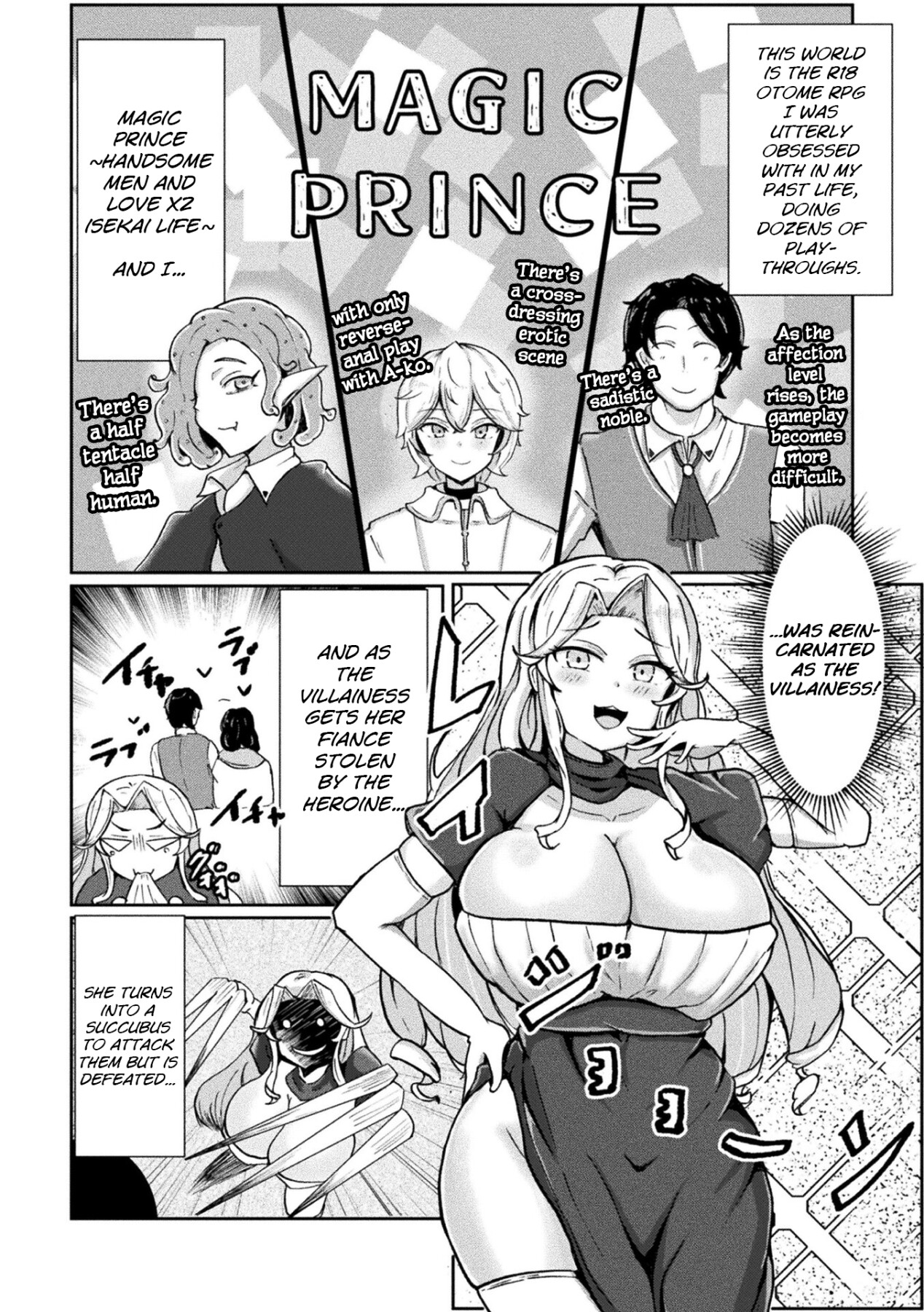 Hentai Manga Comic-Conquering The Villainess ~Avoid The Orgasm Beam Execution~-Read-2